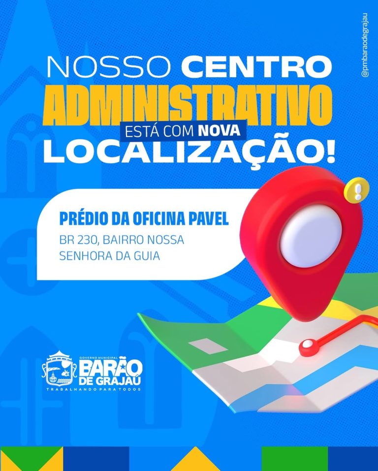 Mudança do Centro Administrativo de Barão de Grajaú #BarãoNoRumoCerto #AvançandoJuntos #MudançaQueFazADiferença