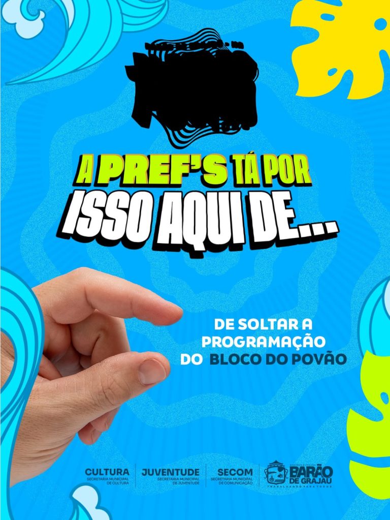 A Pref’s tá por isso aqui 🤏🏻🎭 de…👀 O que vem por aí vai fazer Barão de Grajaú dançar,cantar
